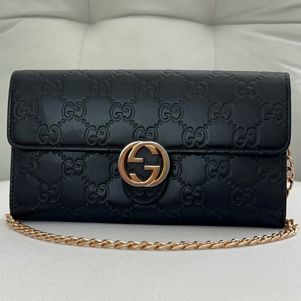 Gucci Guccissima Continental Wallet